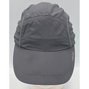 Hind Lightweight Quickdry Running Strapback Hat Unisex OSFM Gray Cap